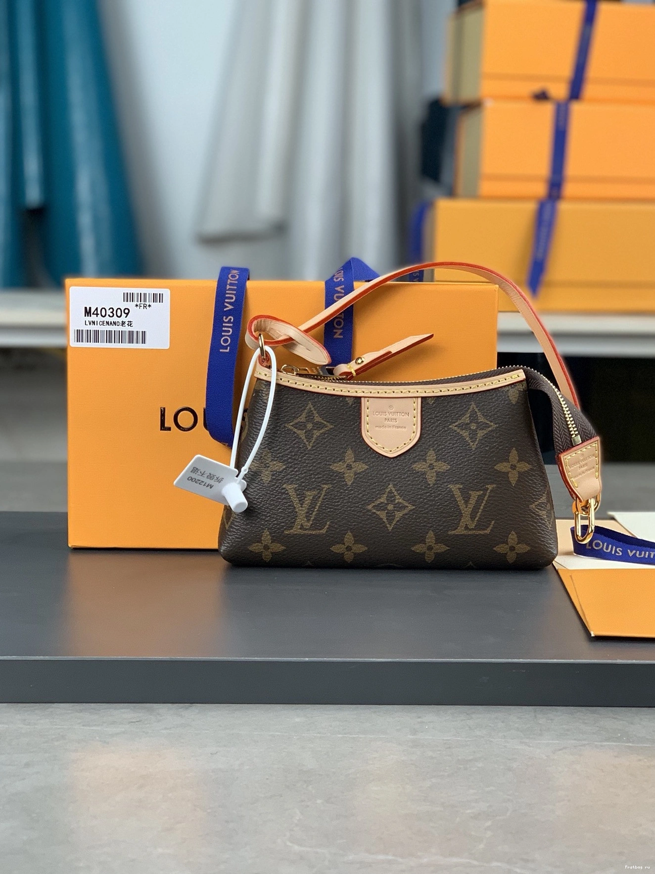 Frstbag ru VUITTON Monogram Mini Delightful LOUIS Pochette Pouch 0713